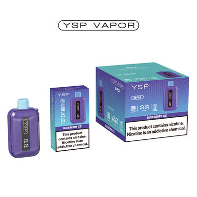500mAh 15ml 10000 Puff Vape Тип C Зарядное ваппорное устройство с экраном