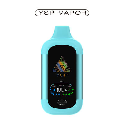 Ароматная 16ML 20000 Puff Vape перезаряжаемая вейп-ручка с двойной решеткой