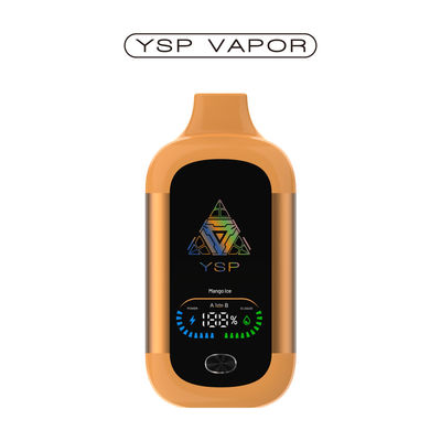 Ароматная 16ML 20000 Puff Vape перезаряжаемая вейп-ручка с двойной решеткой