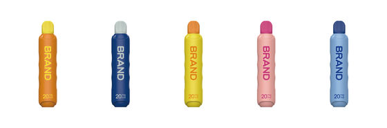EU TPD Standard Vape 2ML 600 Puffs Legal небольшой пуф 2% Ник Сигаретный парозатор