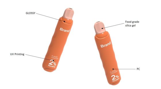 EU TPD Standard Vape 2ML 600 Puffs Legal небольшой пуф 2% Ник Сигаретный парозатор
